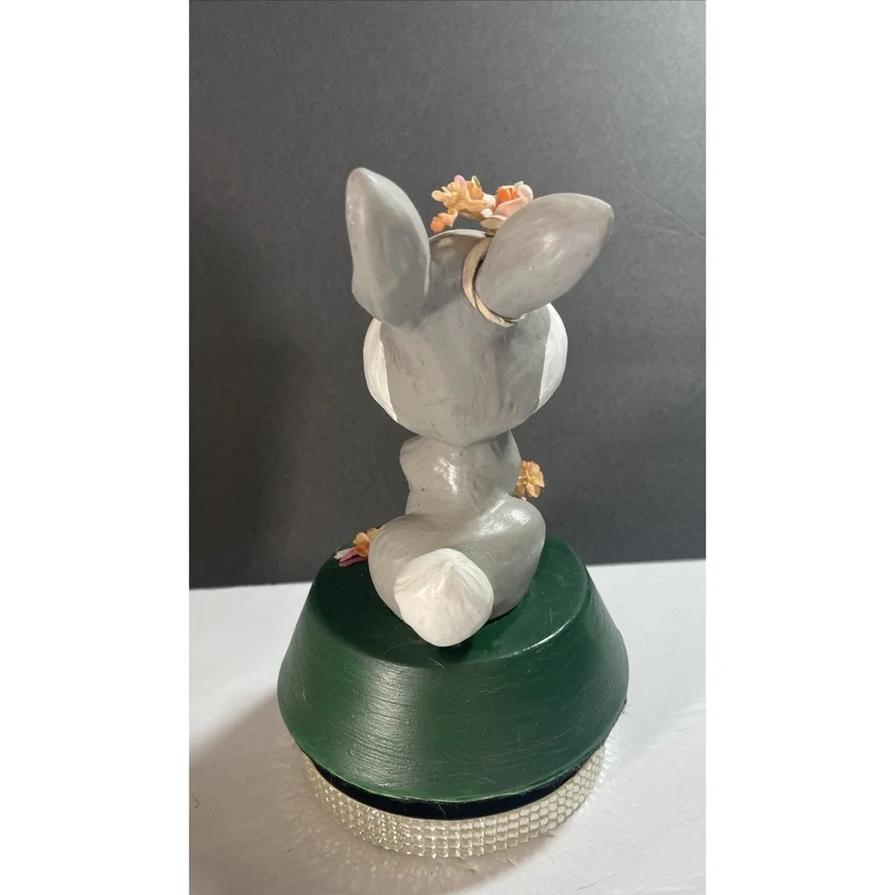Bunny Rabbit Music Box Based‎ Off Of 1988 Disney Thumper Not Marked